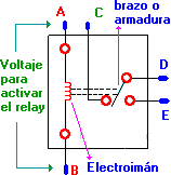 Electrnica Toto - Composicin interna de un rel / relay